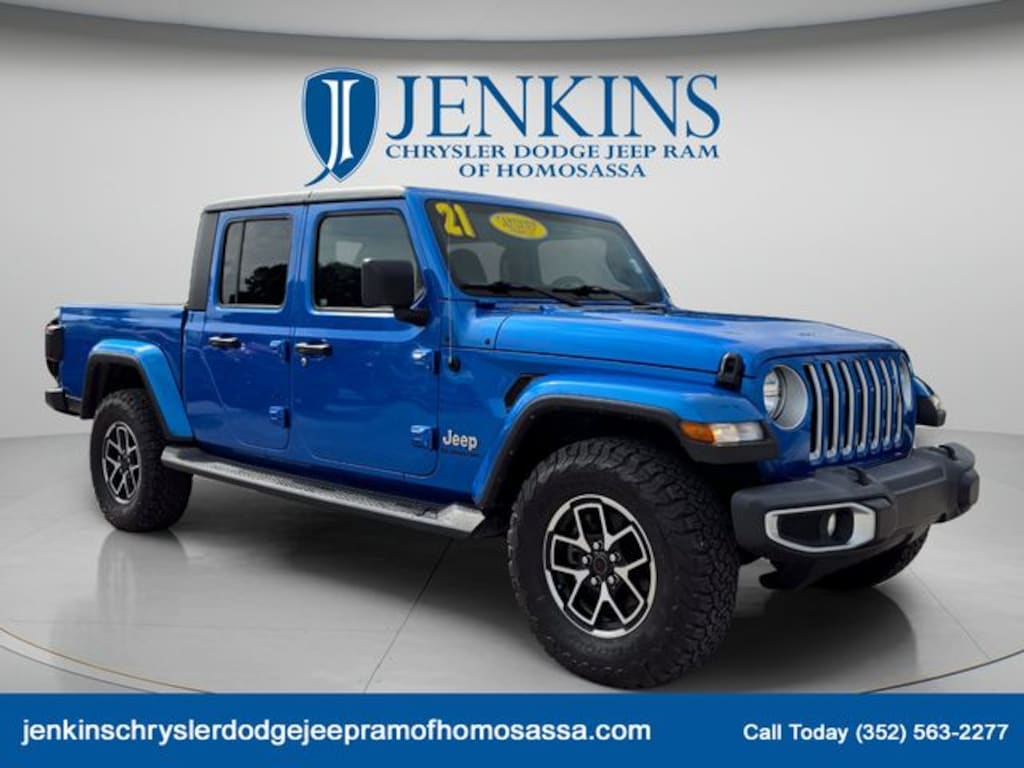Used 2021 Jeep Gladiator Overland Truck Crew Cab
