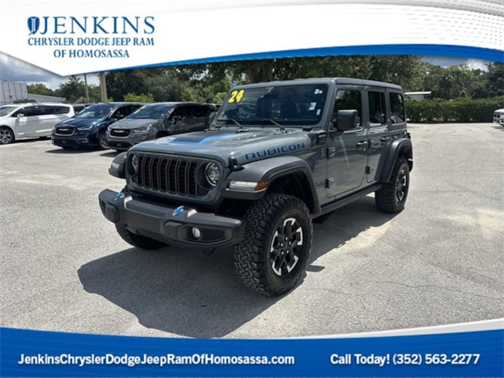Used 2024 Jeep Wrangler 4xe Rubicon SUV