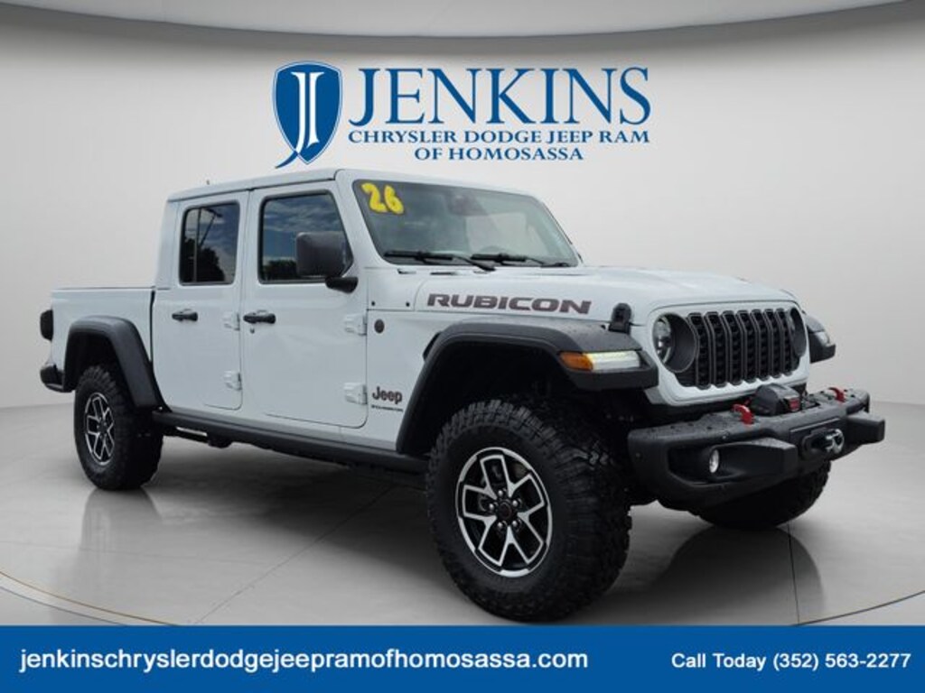 New 2026 Jeep Gladiator RUBICON 4X4 Pickup