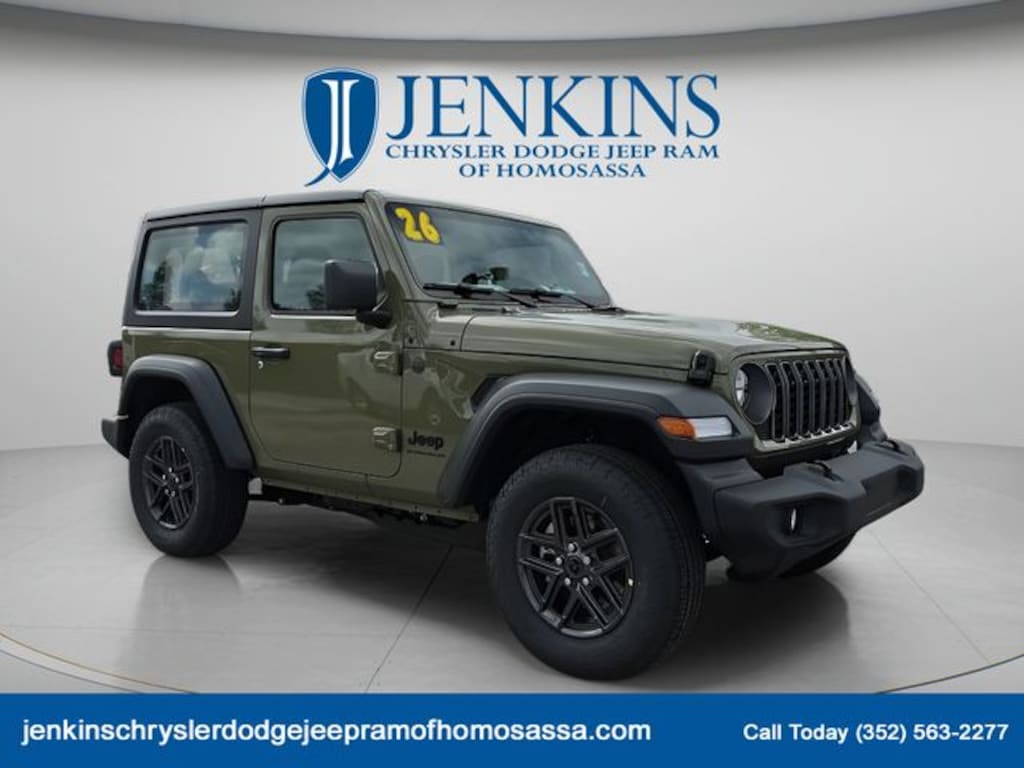 New 2026 Jeep Wrangler 2-DOOR SPORT Sport Utility