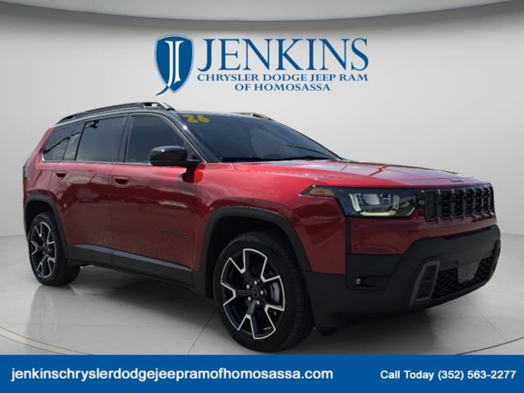 New 2026 Jeep Cherokee OVERLAND 4X4 Sport Utility