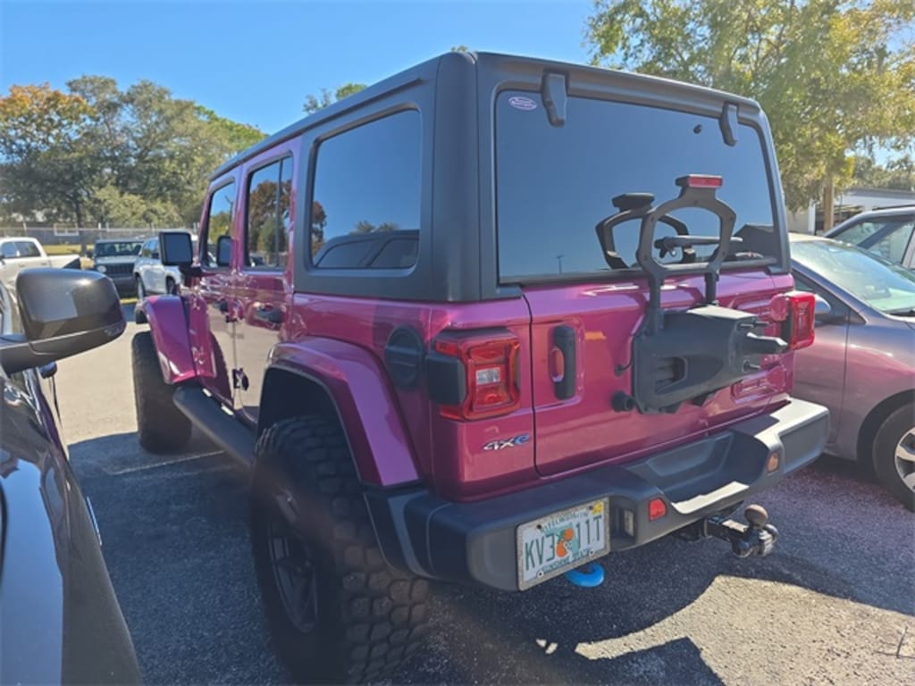 Used 2022 Jeep Wrangler Unlimited 4xe Sahara SUV