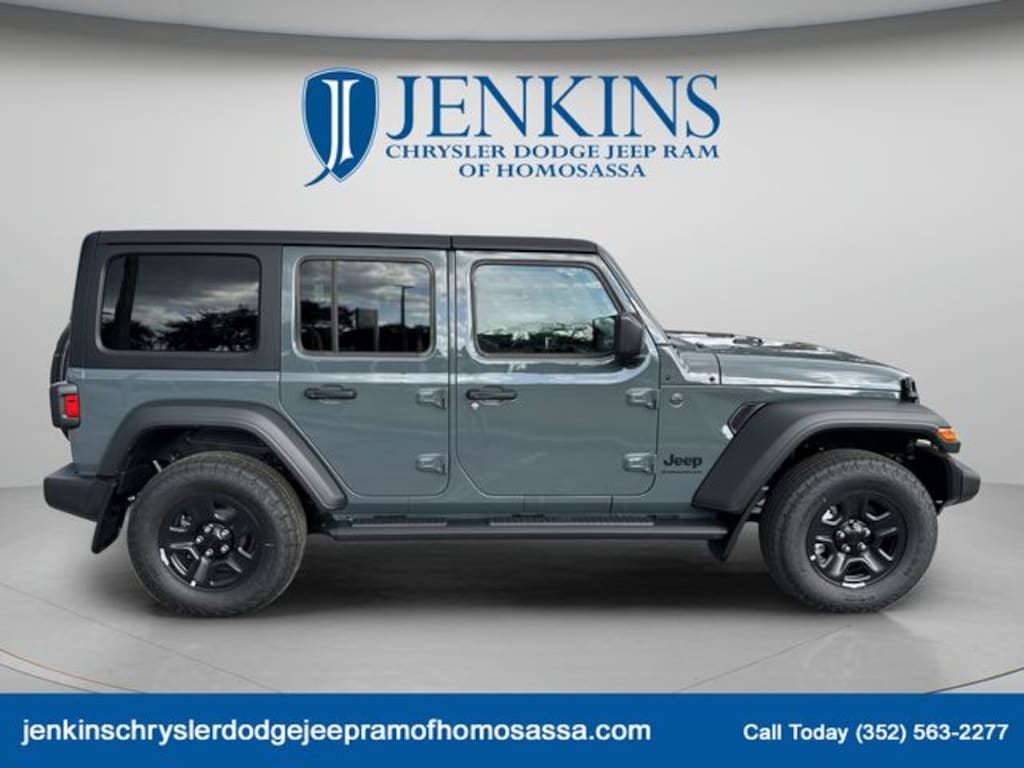 New 2025 Jeep Wrangler 4-DOOR SPORT Sport Utility