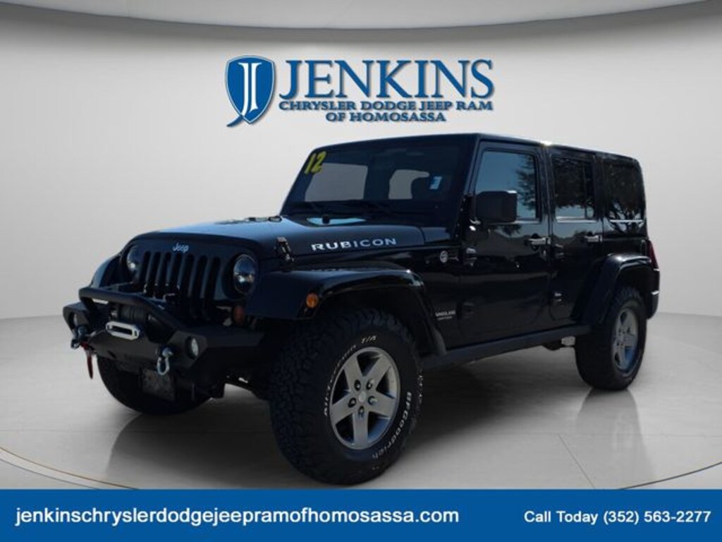 Used 2012 Jeep Wrangler Unlimited Rubicon SUV