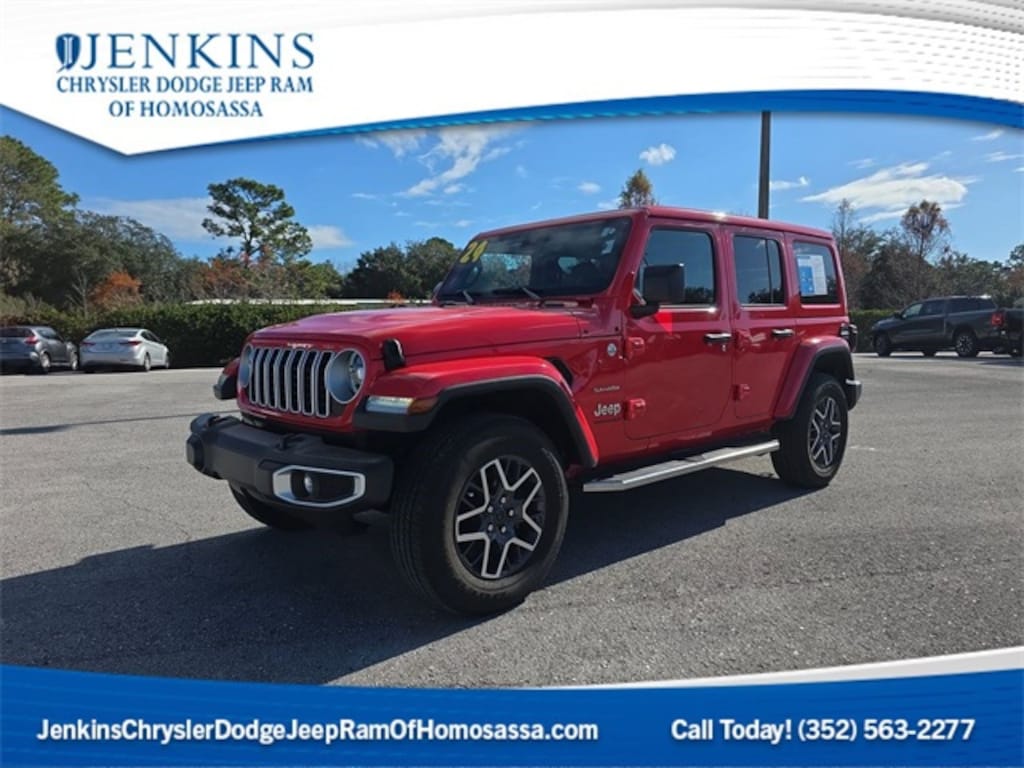 Used 2024 Jeep Wrangler Sahara SUV