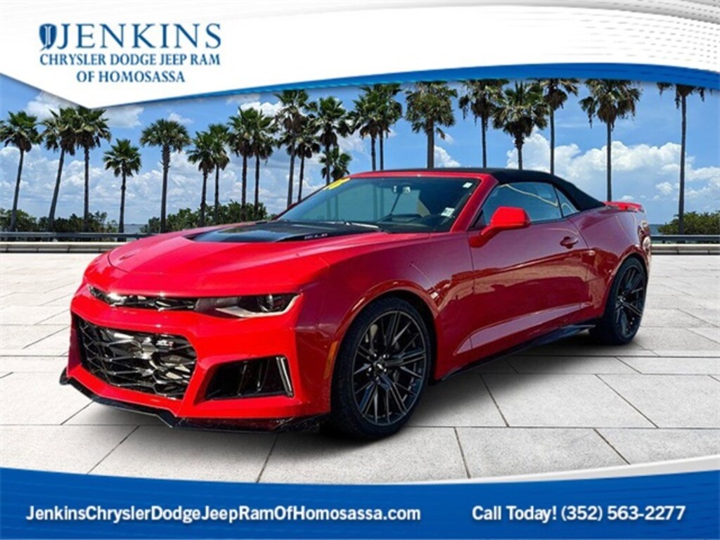 Used 2018 Chevrolet Camaro ZL1 Convertible