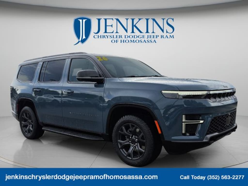 New 2026 Jeep Grand Wagoneer UPLAND 4X4 Sport Utility