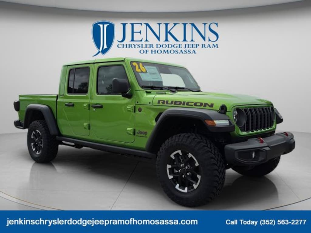 New 2026 Jeep Gladiator RUBICON 4X4 Pickup