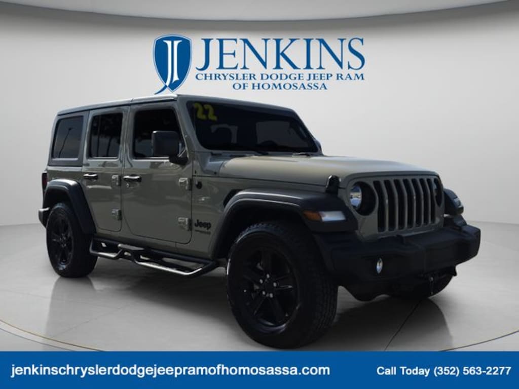 Used 2022 Jeep Wrangler Unlimited Sport SUV