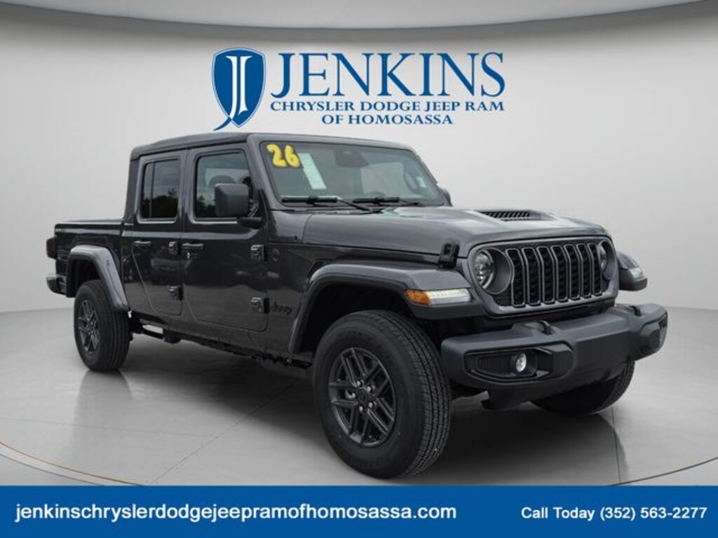 New 2026 Jeep Gladiator SPORT S 4X4 Pickup