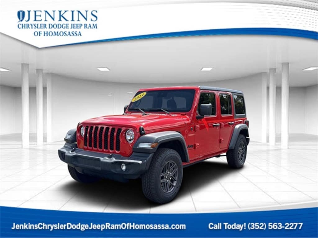 Used 2024 Jeep Wrangler Sport SUV