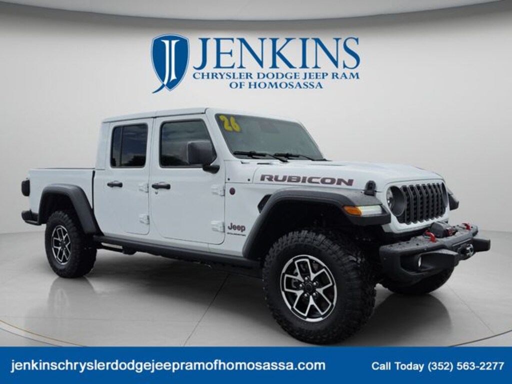 New 2026 Jeep Gladiator RUBICON 4X4 Pickup