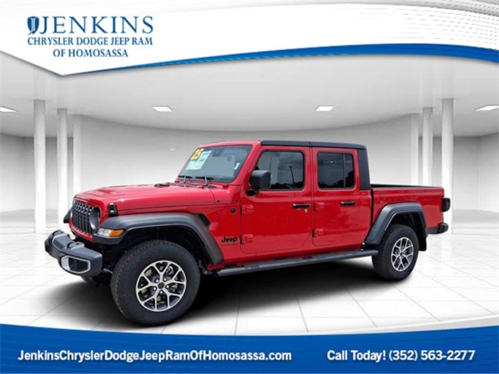 New 2025 Jeep Gladiator SPORT S 4X4 Pickup