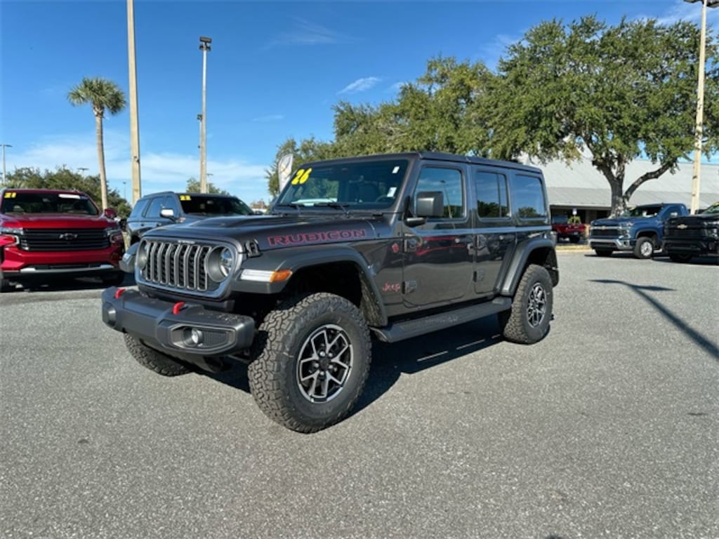 New 2026 Jeep Wrangler 4-DOOR RUBICON Sport Utility