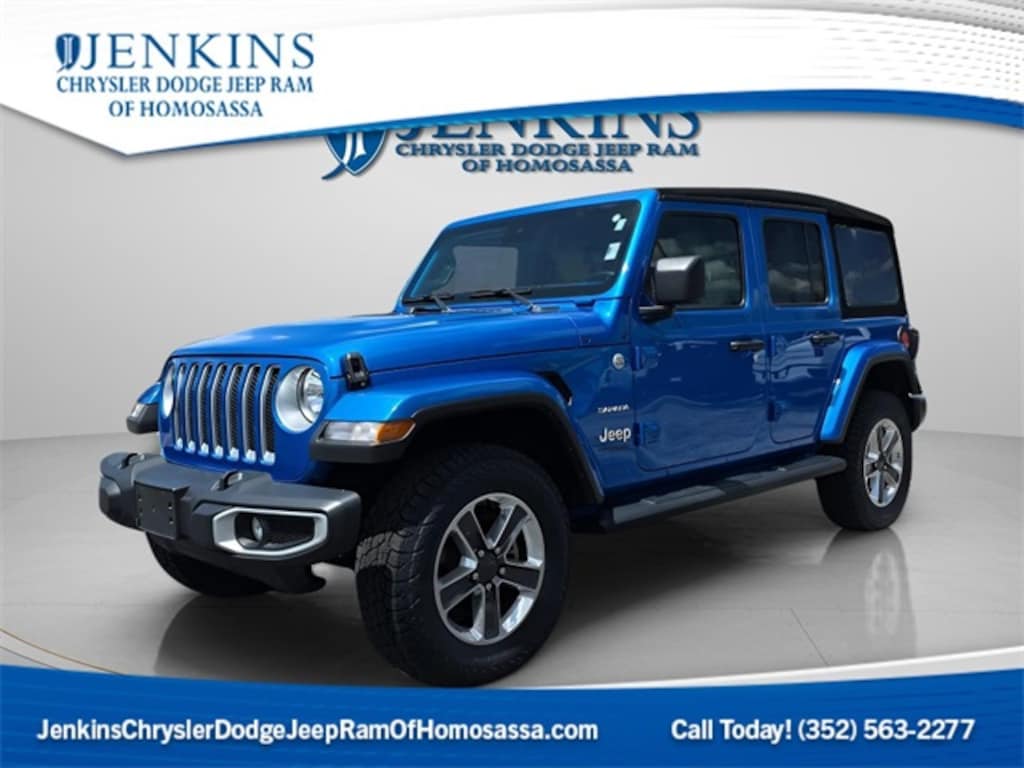 Used 2022 Jeep Wrangler Unlimited Sahara SUV