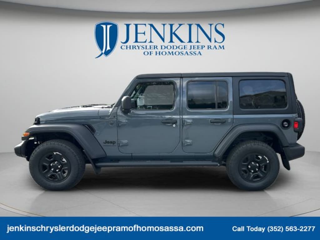 New 2025 Jeep Wrangler 4-DOOR SPORT Sport Utility