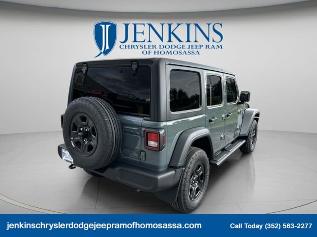 New 2025 Jeep Wrangler 4-DOOR SPORT Sport Utility