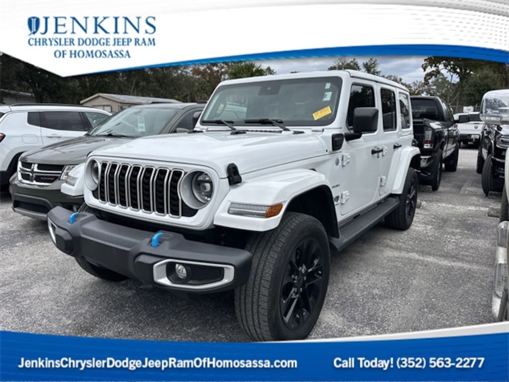 Used 2024 Jeep Wrangler 4xe Sahara SUV