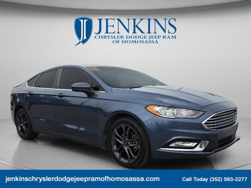 Used 2018 Ford Fusion SE Sedan