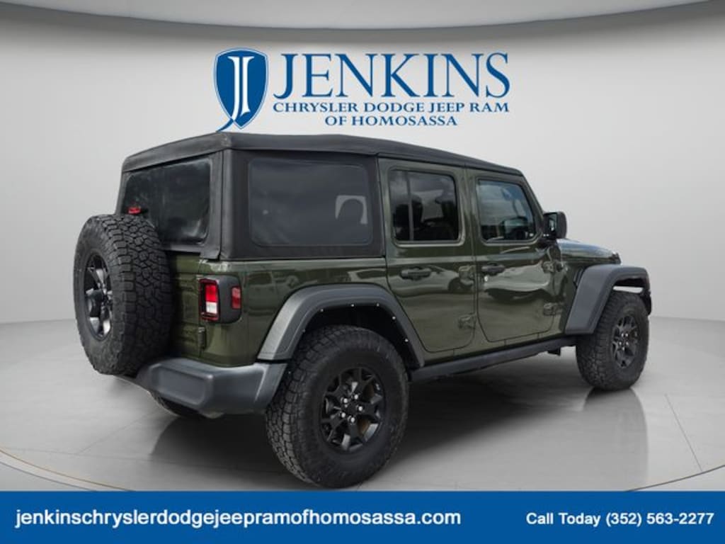 Used 2022 Jeep Wrangler Unlimited Sport SUV