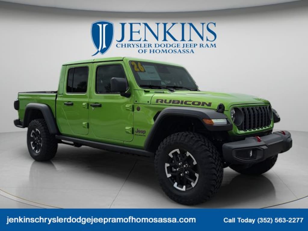 New 2026 Jeep Gladiator RUBICON 4X4 Pickup