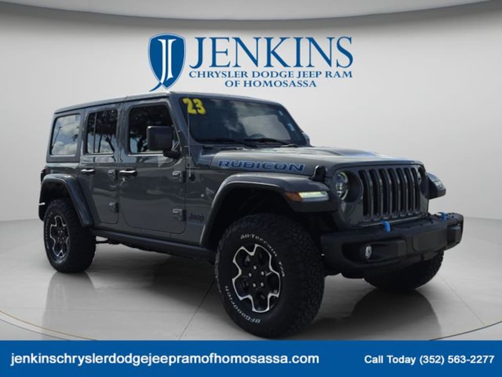Used 2023 Jeep Wrangler 4xe Rubicon SUV
