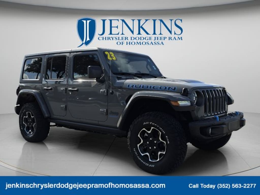 Used 2023 Jeep Wrangler 4xe Rubicon SUV