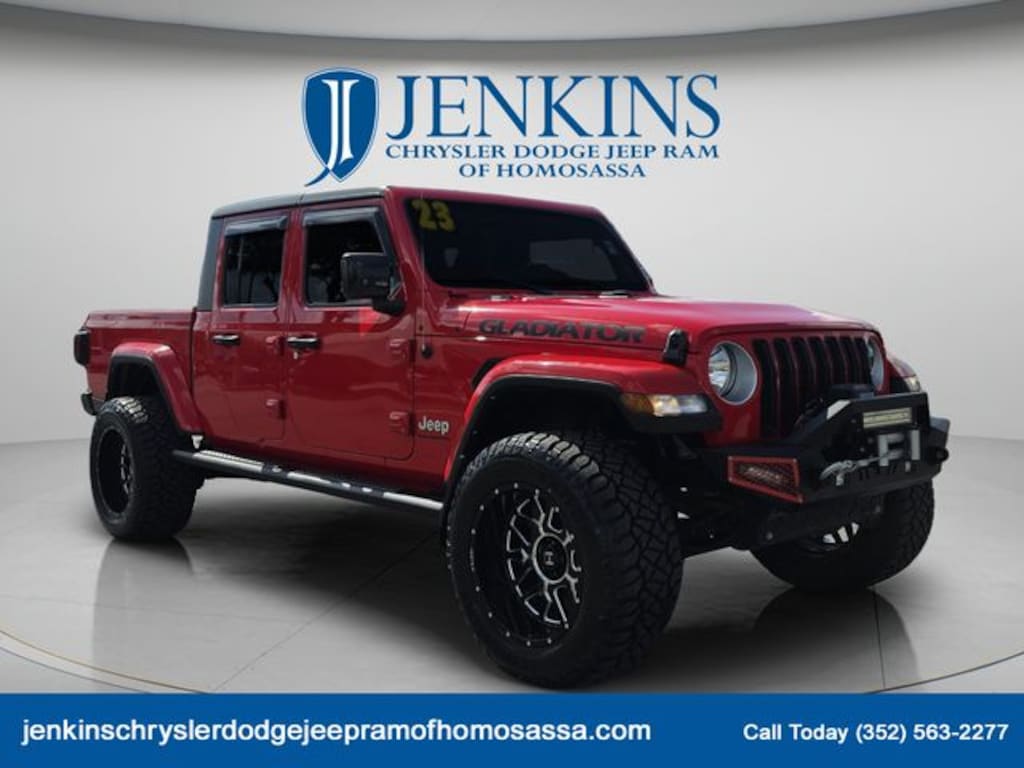 Used 2023 Jeep Gladiator Overland Truck Crew Cab