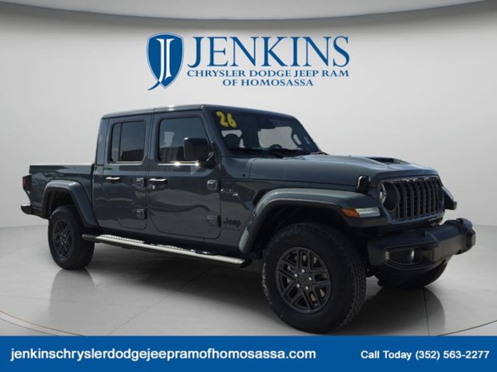 New 2026 Jeep Gladiator SPORT S 4X4 Pickup