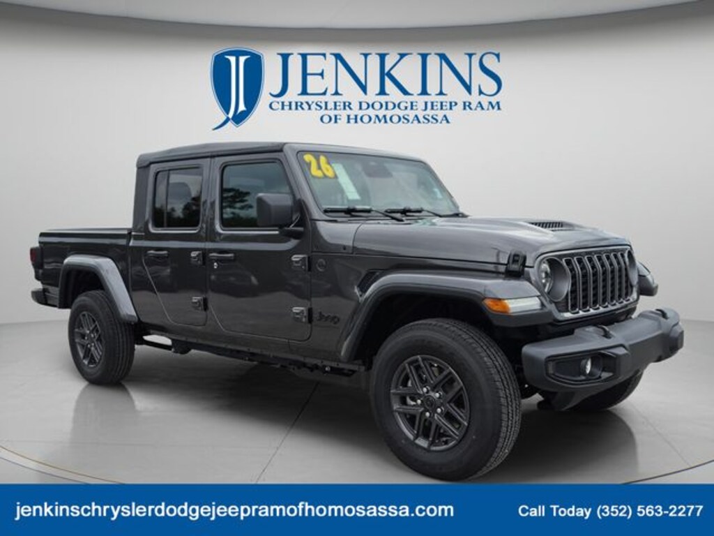 New 2026 Jeep Gladiator SPORT S 4X4 Pickup