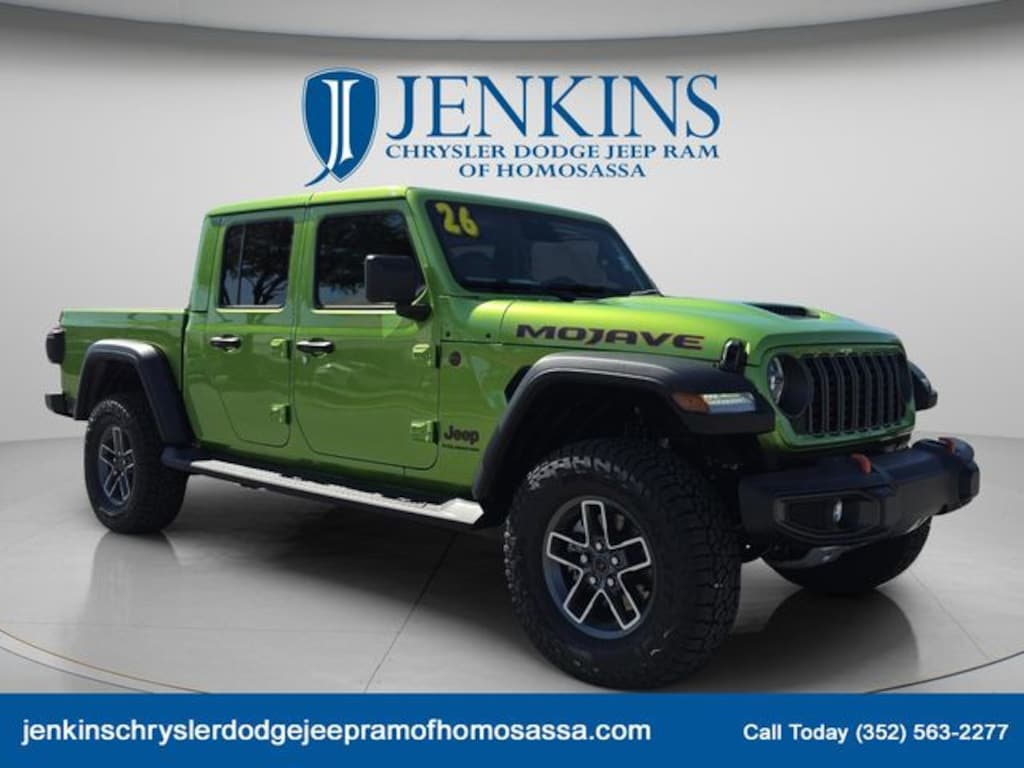 New 2026 Jeep Gladiator MOJAVE 4X4 Pickup
