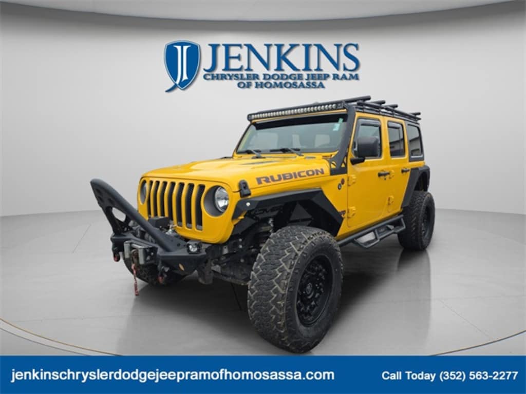 Used 2018 Jeep Wrangler Unlimited Rubicon 4x4 SUV