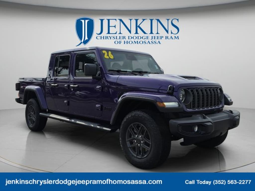 New 2026 Jeep Gladiator SPORT S 4X4 Pickup