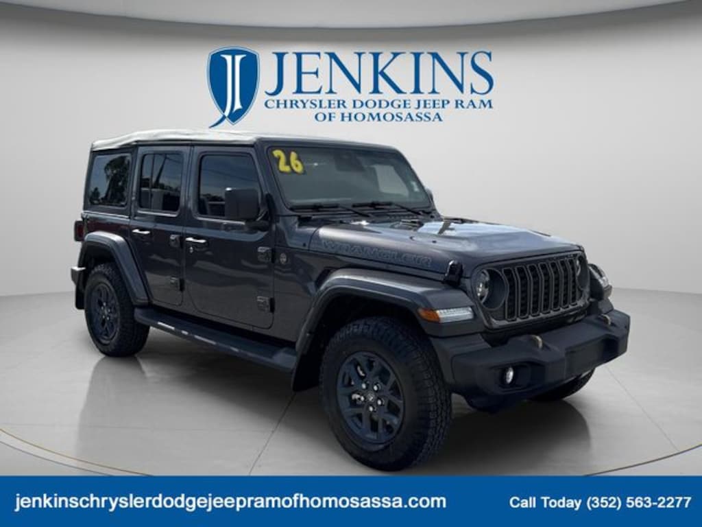 New 2026 Jeep Wrangler 4-DOOR 85TH ANNIVERSARY EDITION Sport Utility