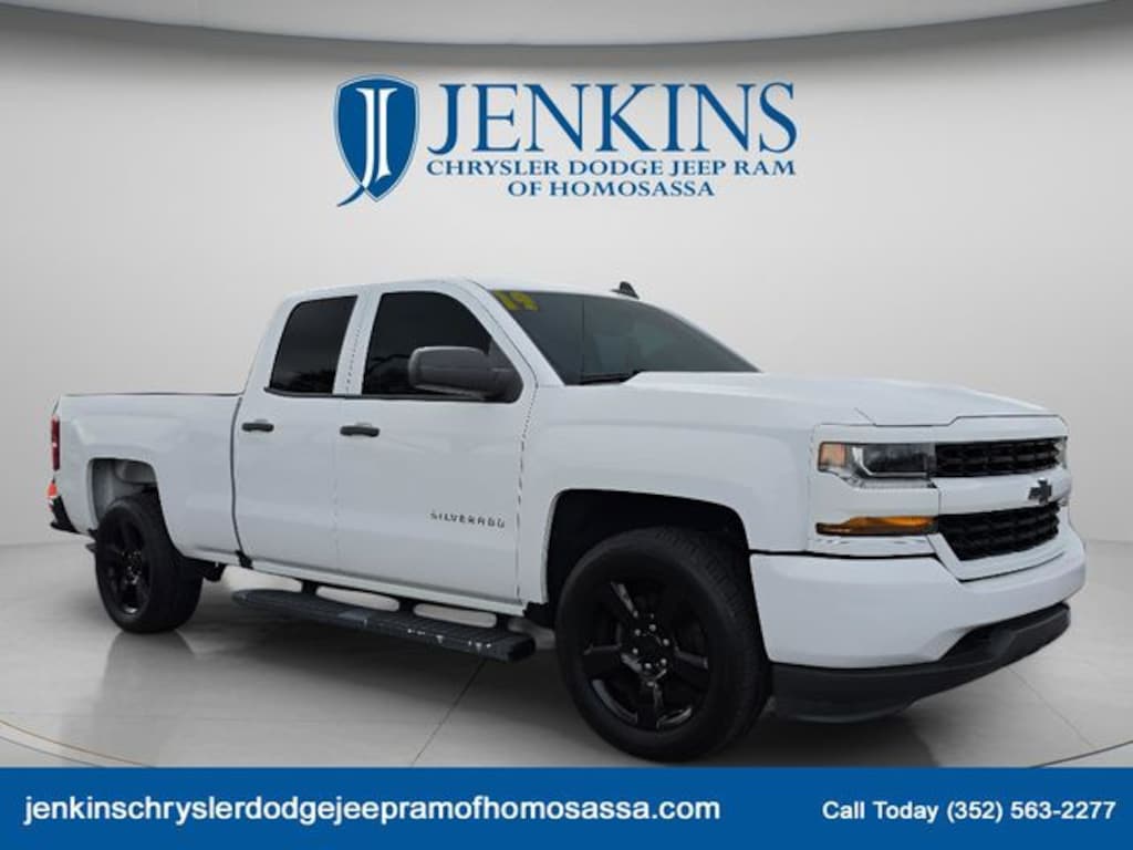 Used 2018 Chevrolet Silverado 1500 Silverado Custom Truck Double Cab
