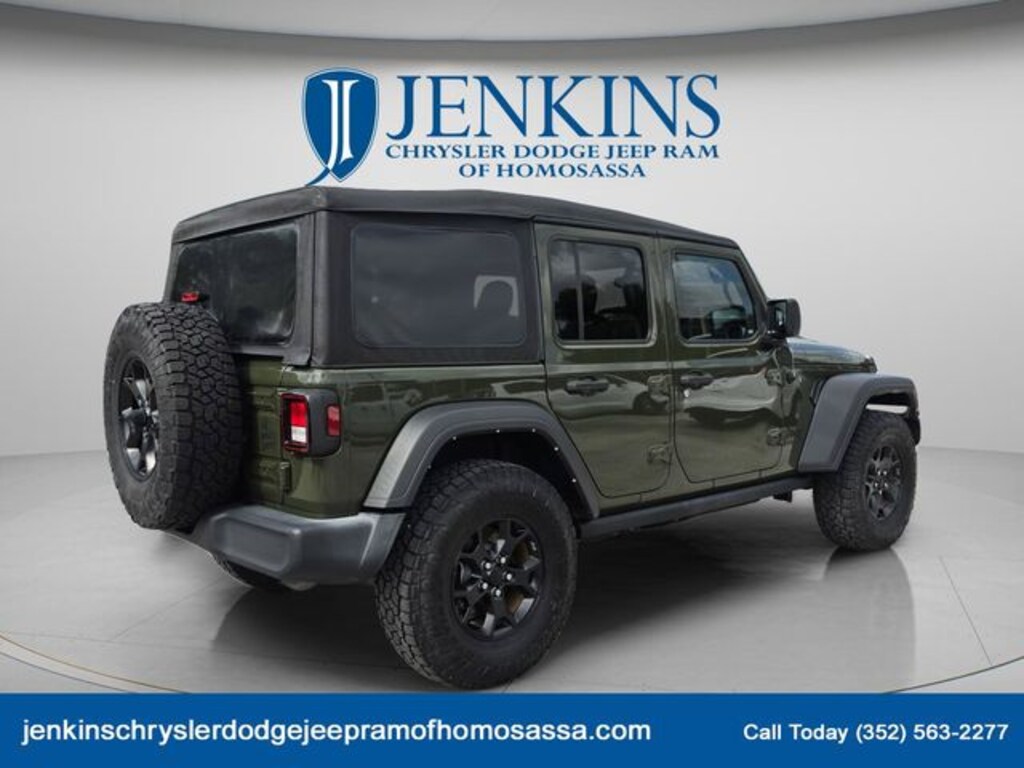 Used 2022 Jeep Wrangler Unlimited Sport SUV