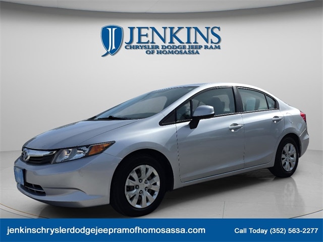 Used 2012 Honda Civic LX with VIN 2HGFB2F59CH607244 for sale in Homosassa, FL