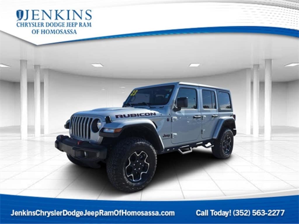Used 2023 Jeep Wrangler 4-DOOR RUBICON 4X4 SUV