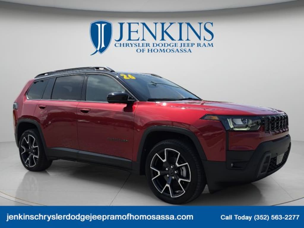 New 2026 Jeep Cherokee OVERLAND 4X4 Sport Utility