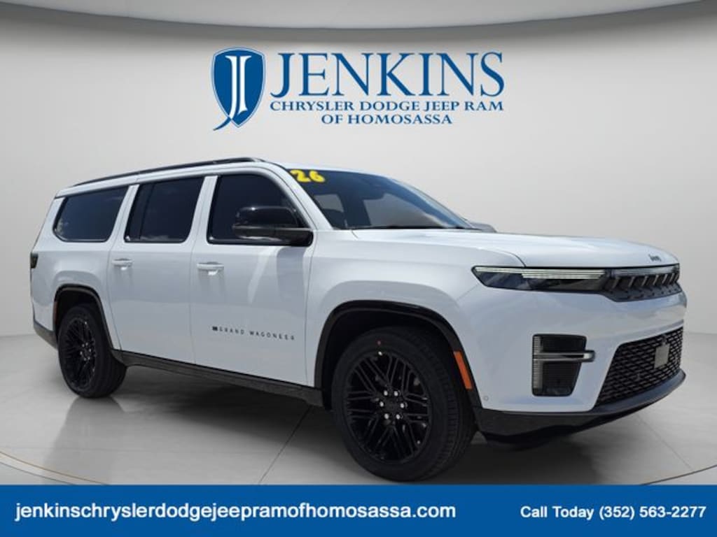 New 2026 Jeep Grand Wagoneer L LIMITED RESERVE 4X4 Sport Utility