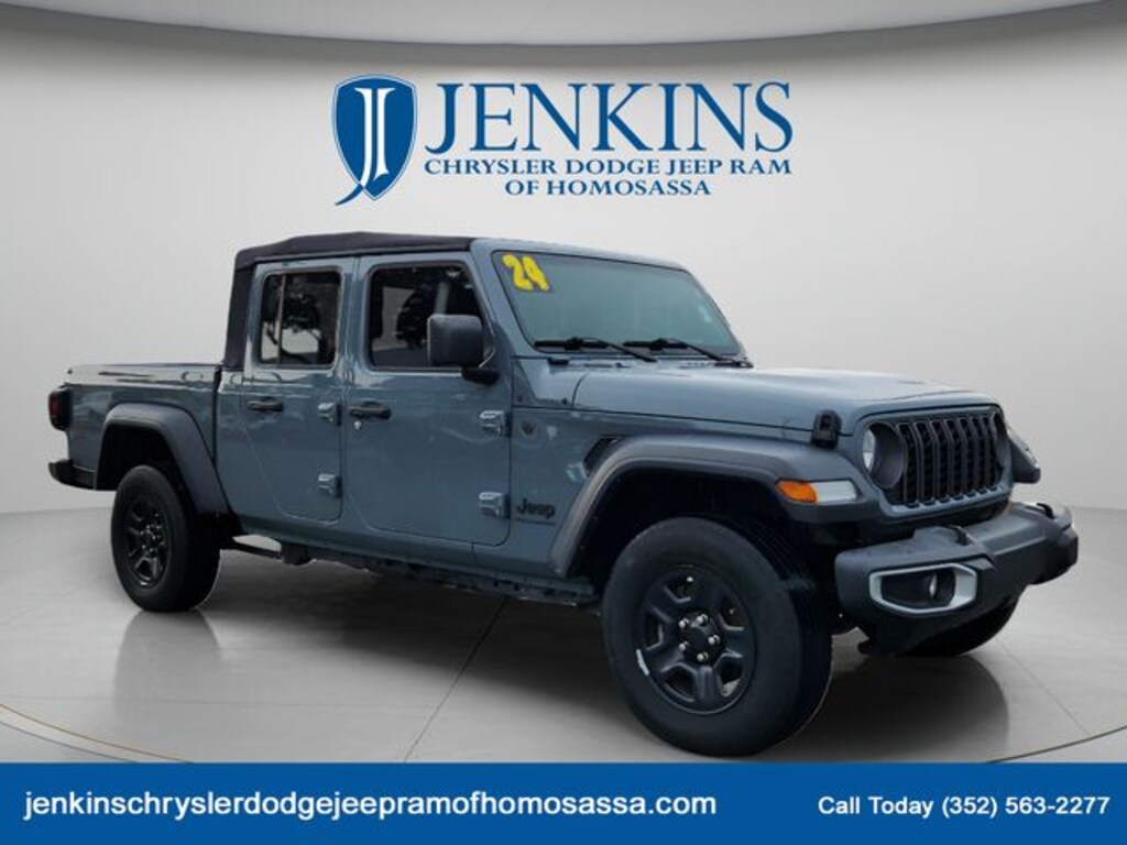 Used 2024 Jeep Gladiator Sport Truck Crew Cab