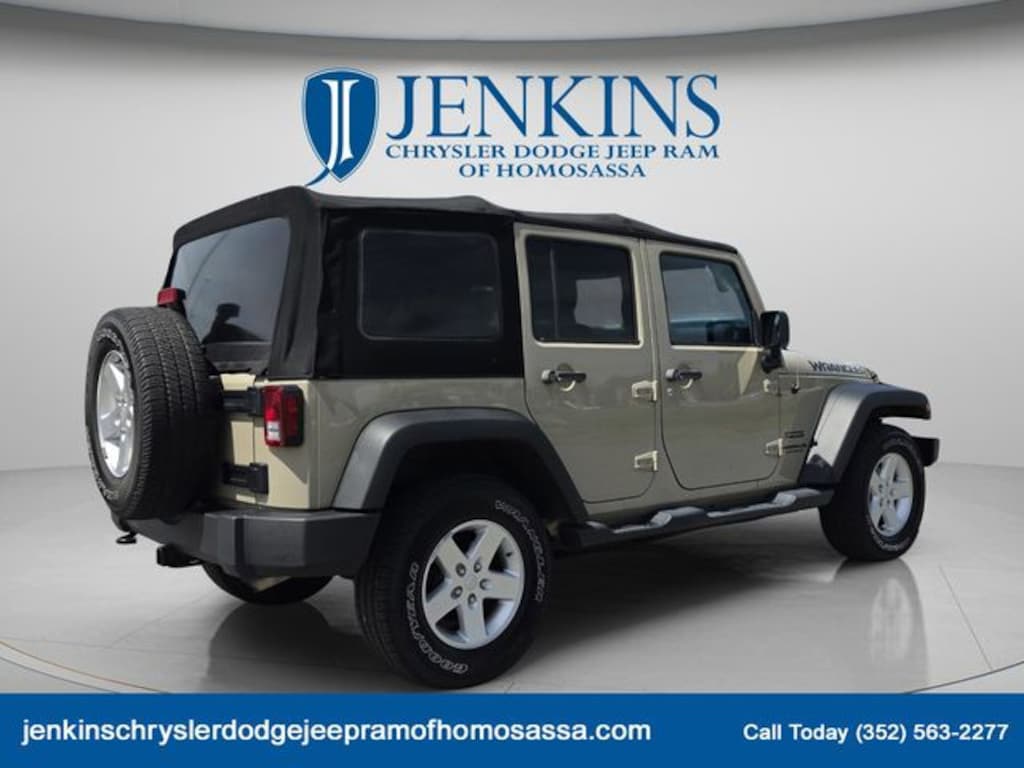 Used 2017 Jeep Wrangler JK Unlimited Sport 4x4 SUV