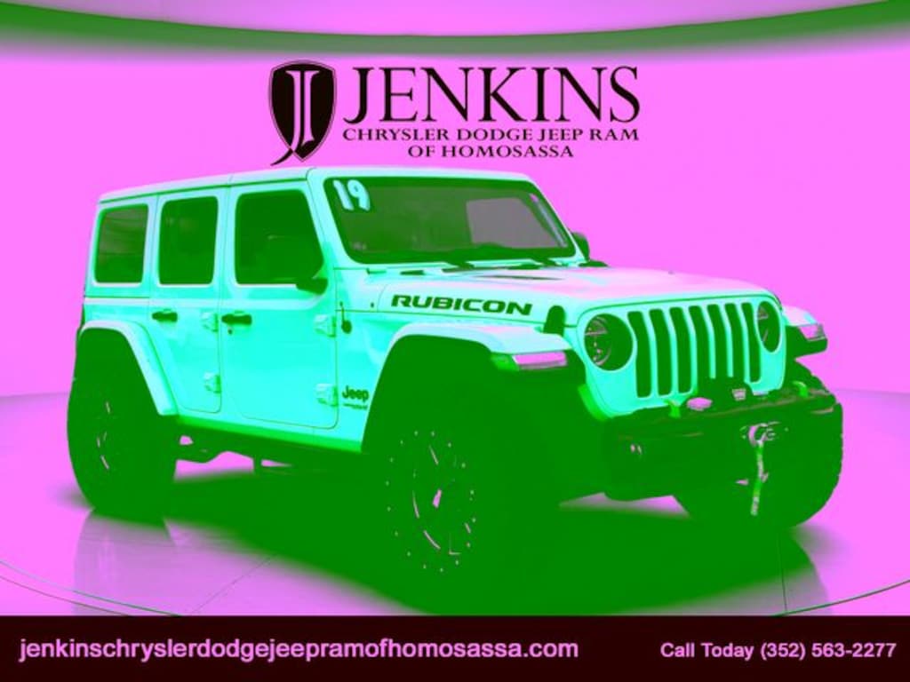 Used 2019 Jeep Wrangler Unlimited Rubicon 4x4 SUV