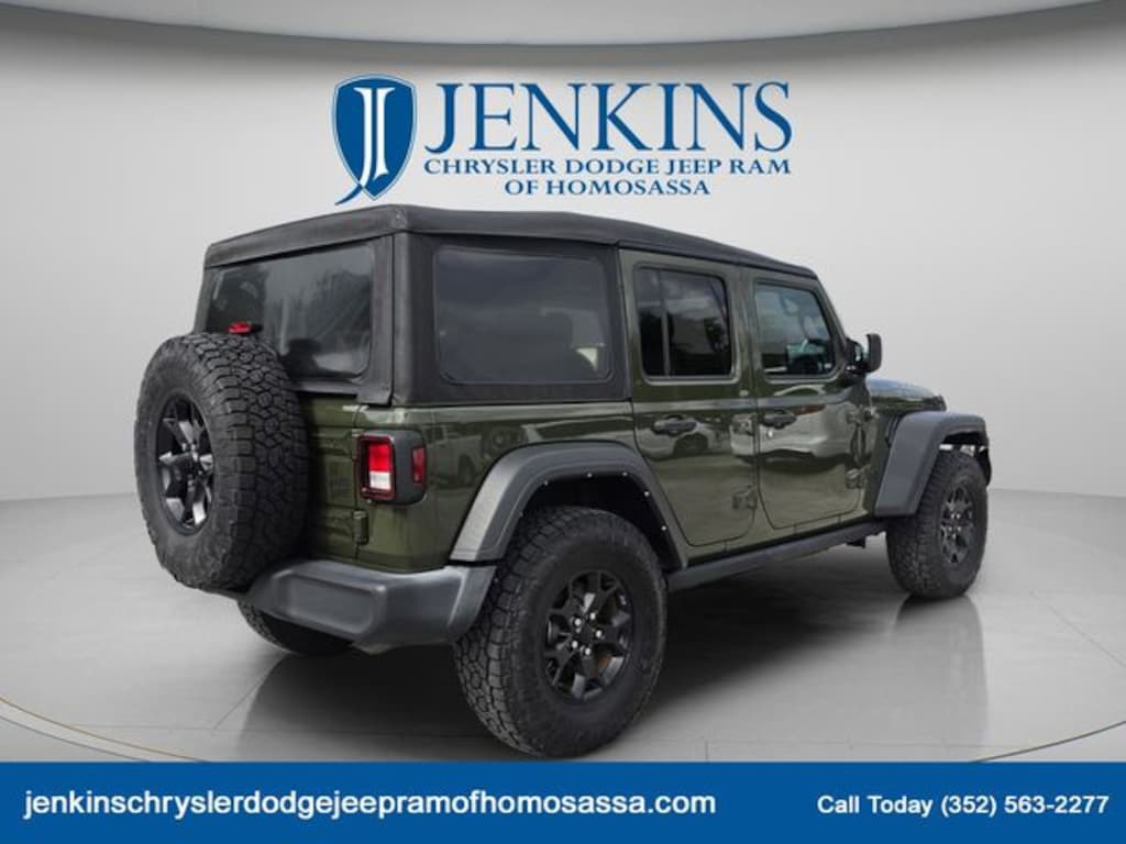 Used 2022 Jeep Wrangler Unlimited Sport SUV