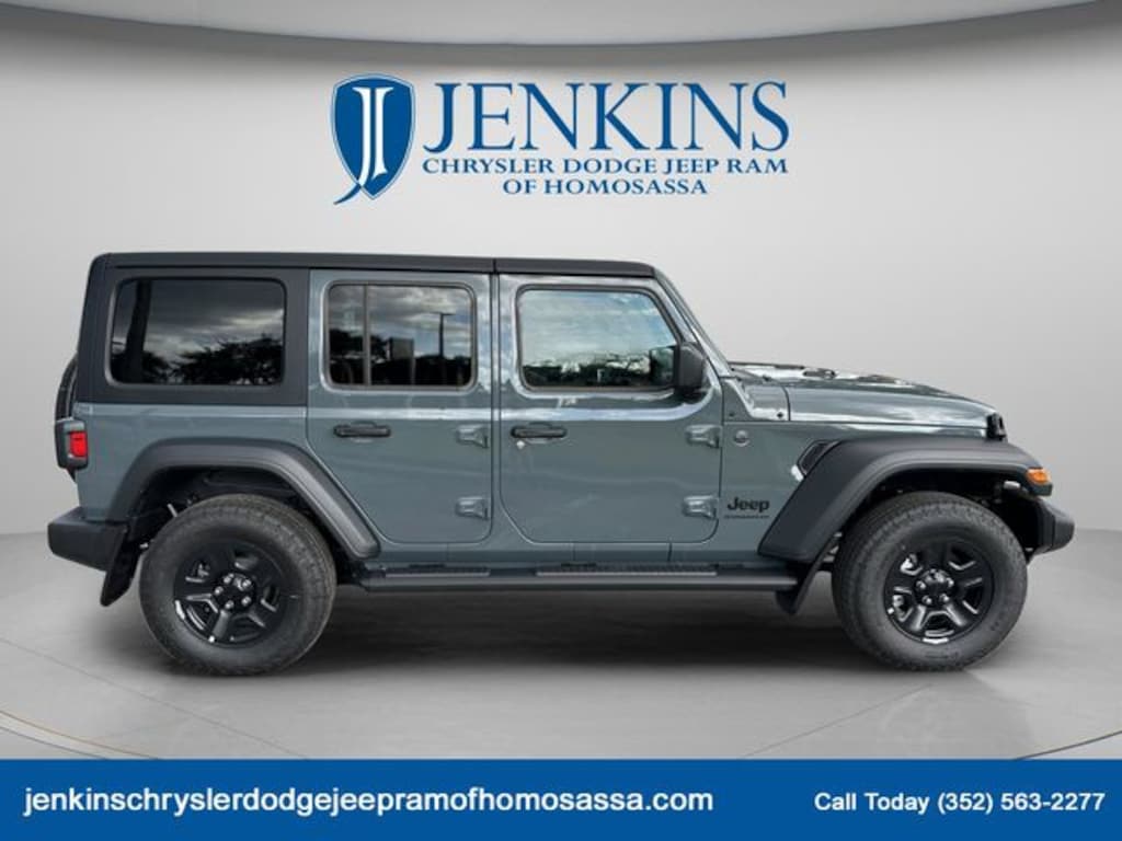 New 2025 Jeep Wrangler 4-DOOR SPORT Sport Utility