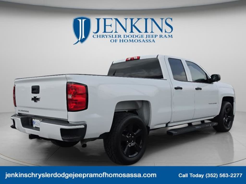 Used 2018 Chevrolet Silverado 1500 Silverado Custom Truck Double Cab