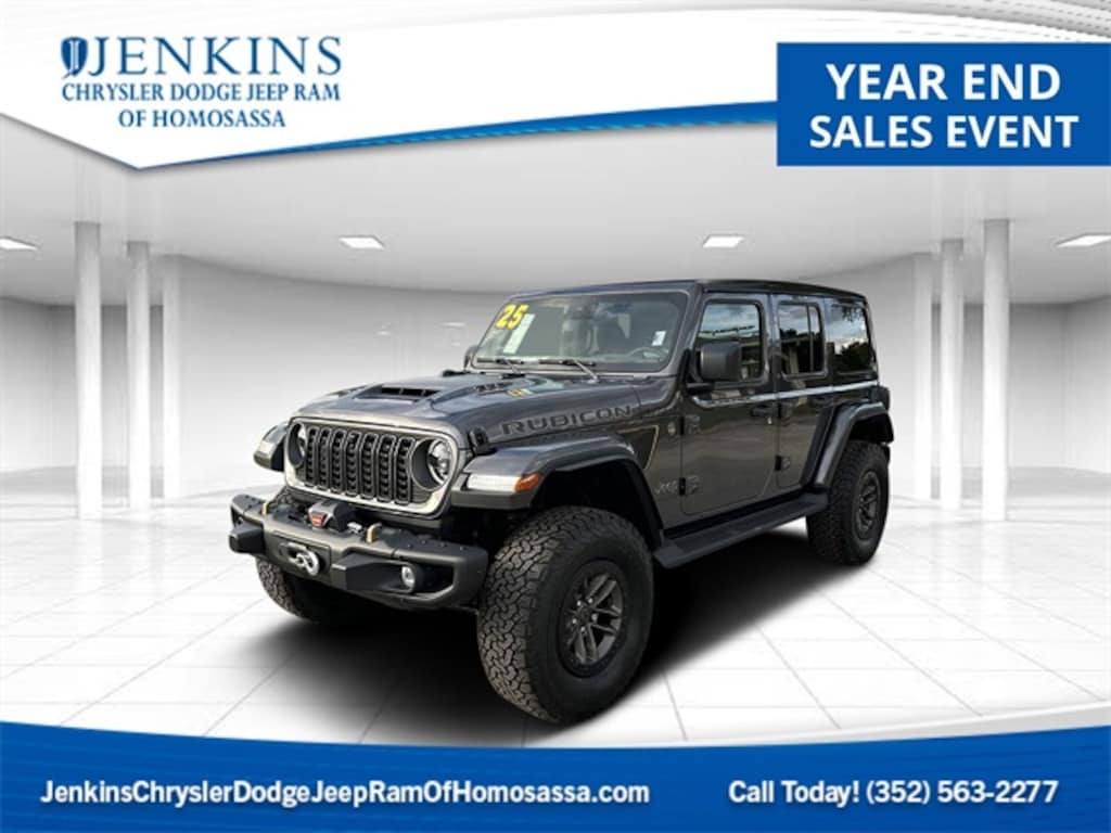 New 2025 Jeep Wrangler 4-DOOR RUBICON 392 Sport Utility