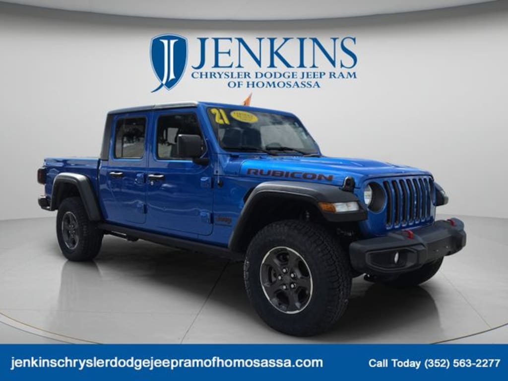 Used 2021 Jeep Gladiator Rubicon Truck Crew Cab