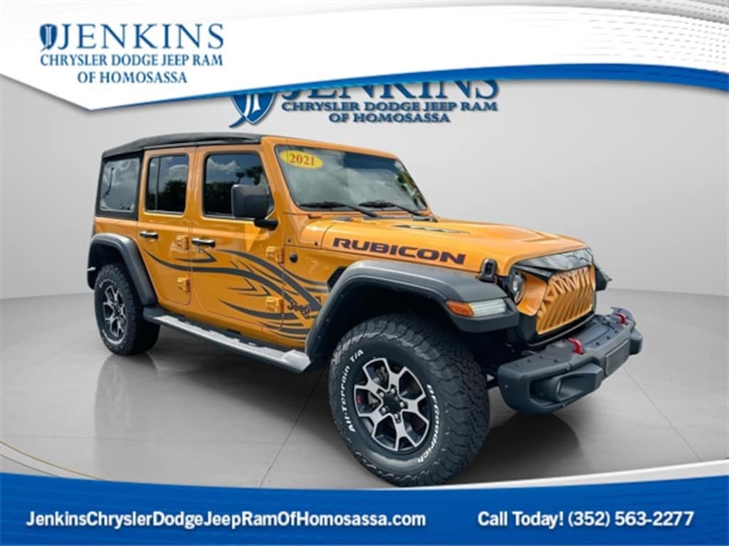 Used 2021 Jeep Wrangler Unlimited Rubicon SUV