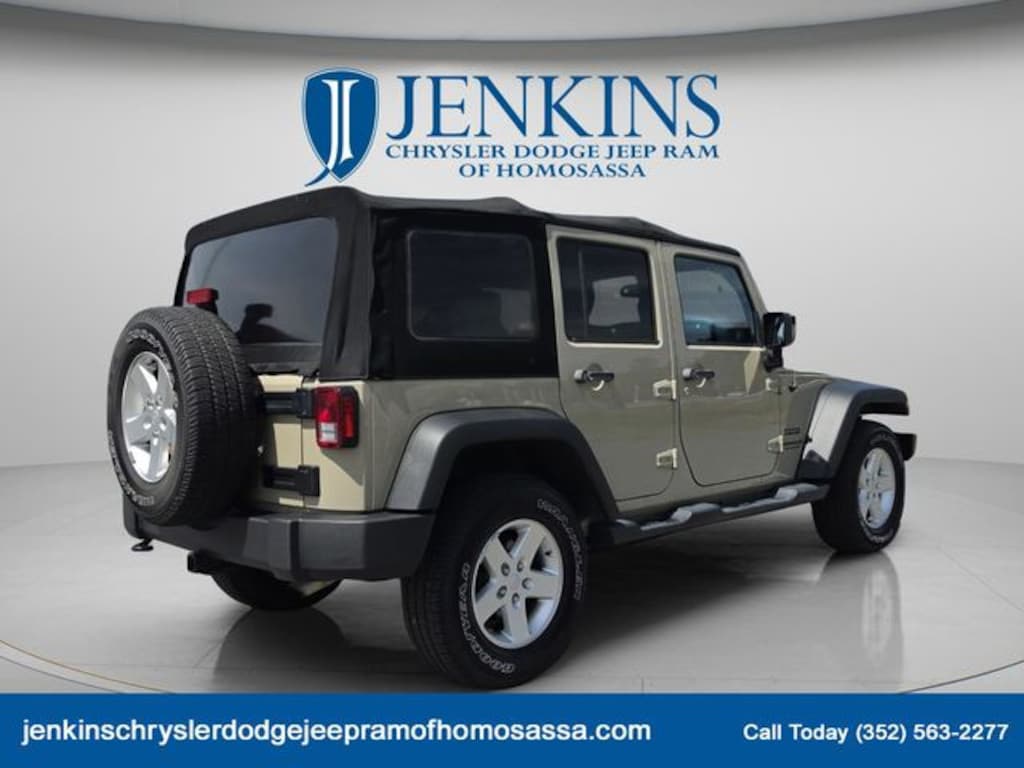 Used 2017 Jeep Wrangler JK Unlimited Sport 4x4 SUV